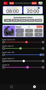 OrionLed D-RGBW - BLACK Wİ-Fİ Telefon App Kontrollü - Görsel 16