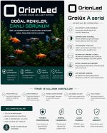 OrionLed Grolux Serisi A Akvaryum LED Aydınlatma - Görsel 6